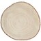 Vintiquewise Barky Natural Wood Slabs Rustic Ornament Slice Tray Table Charger - 12 Inch Dia QI003847-12 - alternate 2
